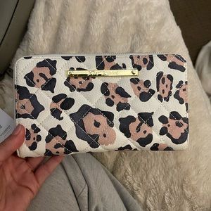 Betsy Johnson Leopard Print Wallet